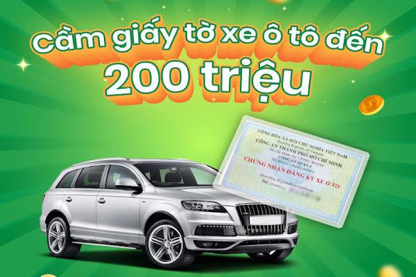 Cầm đăng ký xe ô tô giải quyết nhu cầu tài chính cấp tốc